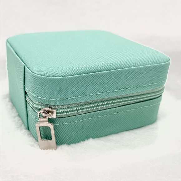 Jewelry Portable Storage Box Tiffany Blue - Picture 4 of 6